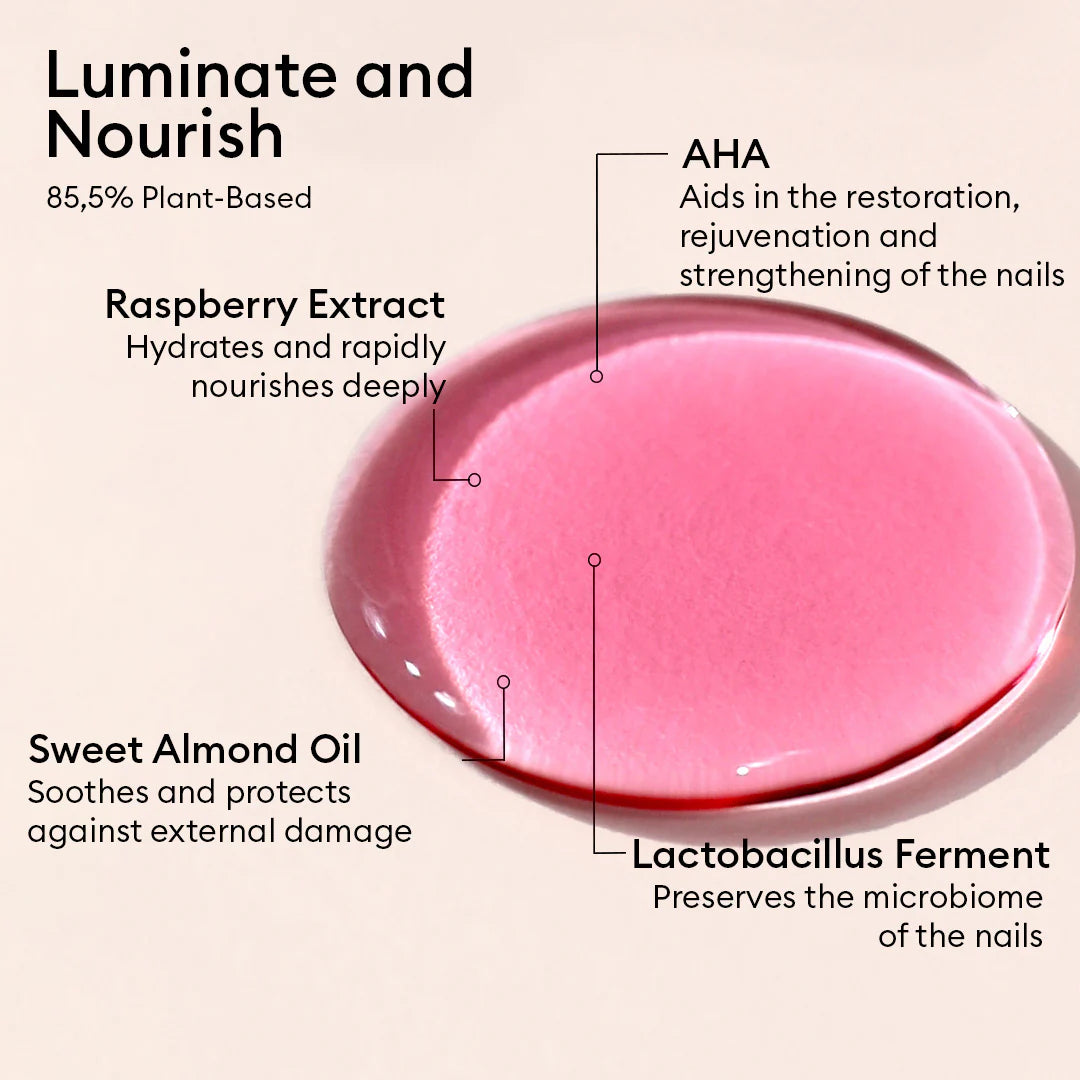 Manucurist Active Glow Polish and Complete Serum for hydrated, naturally glowing nails.