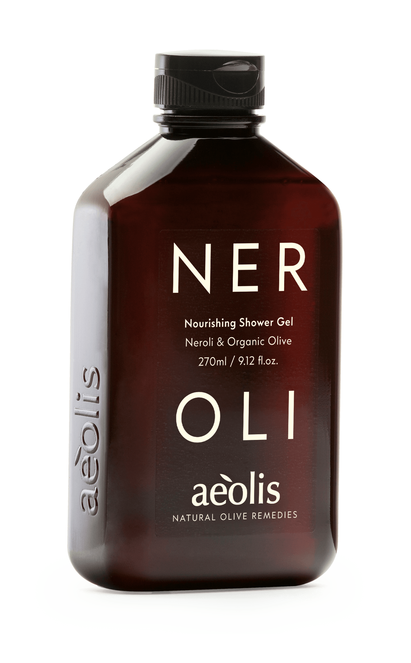 botanical shower gel with neroli