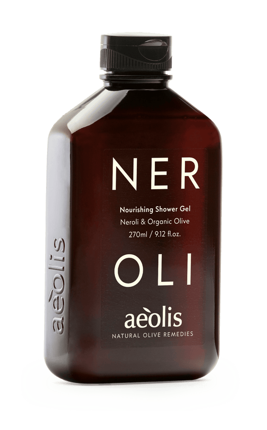 botanical shower gel with neroli