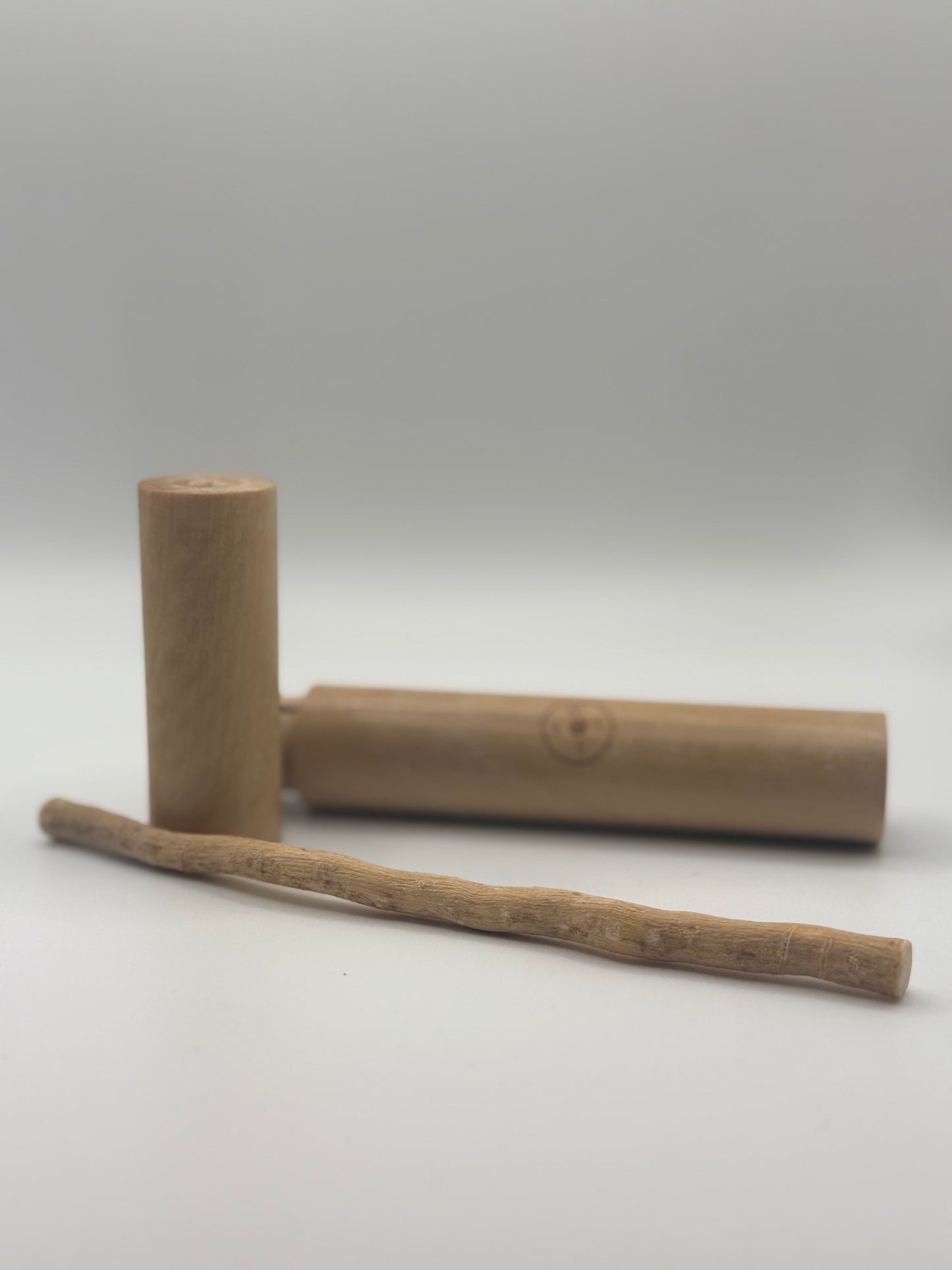Miswak tooth stick and bamboo case
