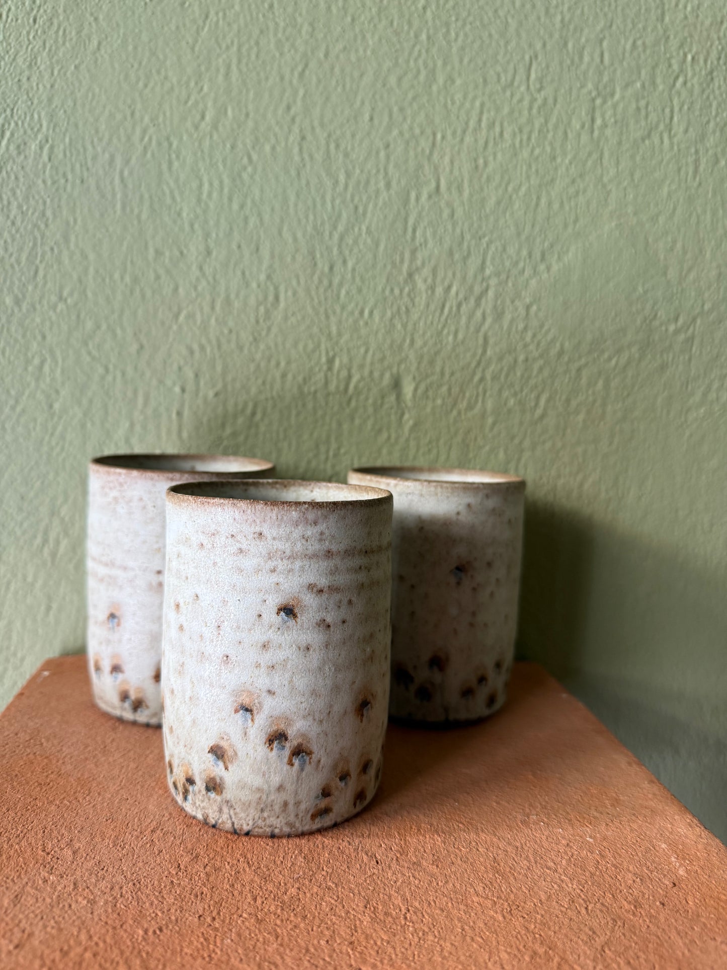 Stoneware Cups | Handmade, Hand-Painted Ceramics