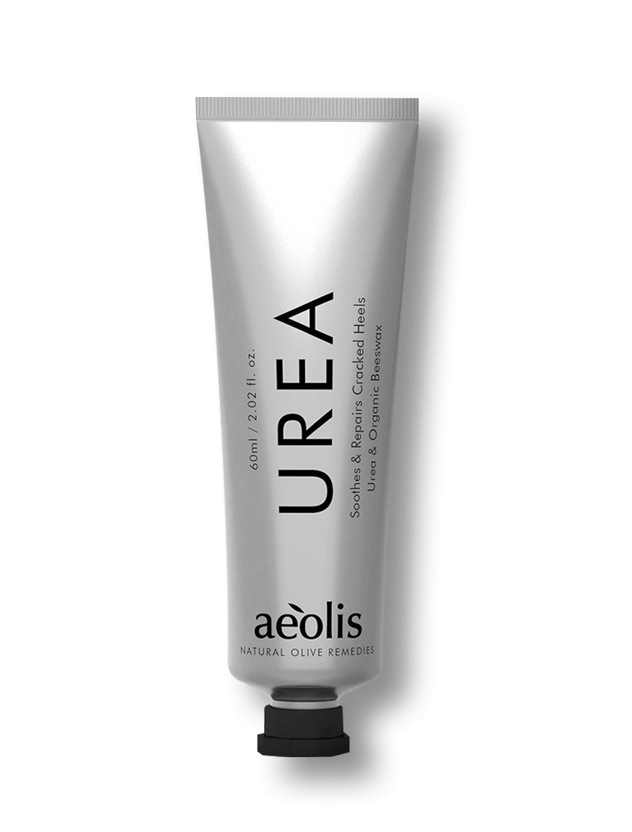 Cracked Heel Foot Cream with Urea and Organic Beeswax – nourishing foot balm by Aeolis.