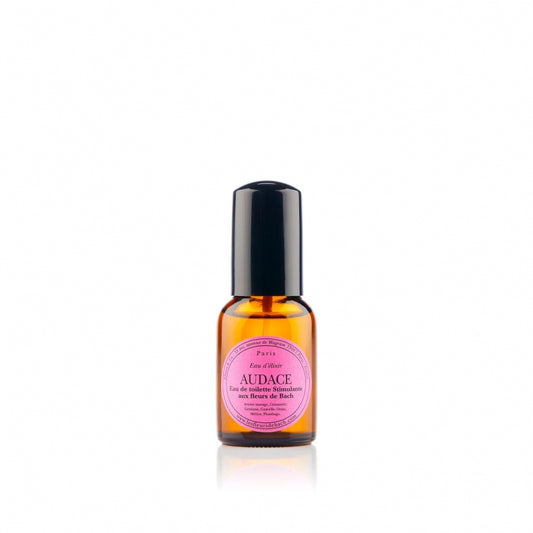 A 30ml Audace perfume by Elixirs & Co created using flower essences that bring courage.