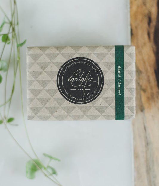 Handmade Laurel Soap from Greece - natural haircare