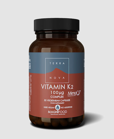 a bottle of Vitamin K2 by TerraNova