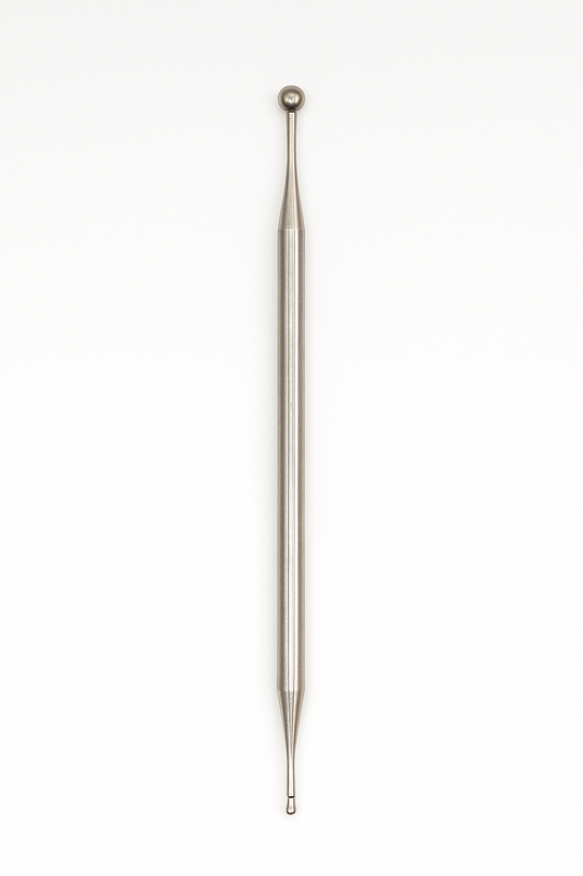 Stainless steel face reflexology tool – Serendipity Muses precision facial massage wand
