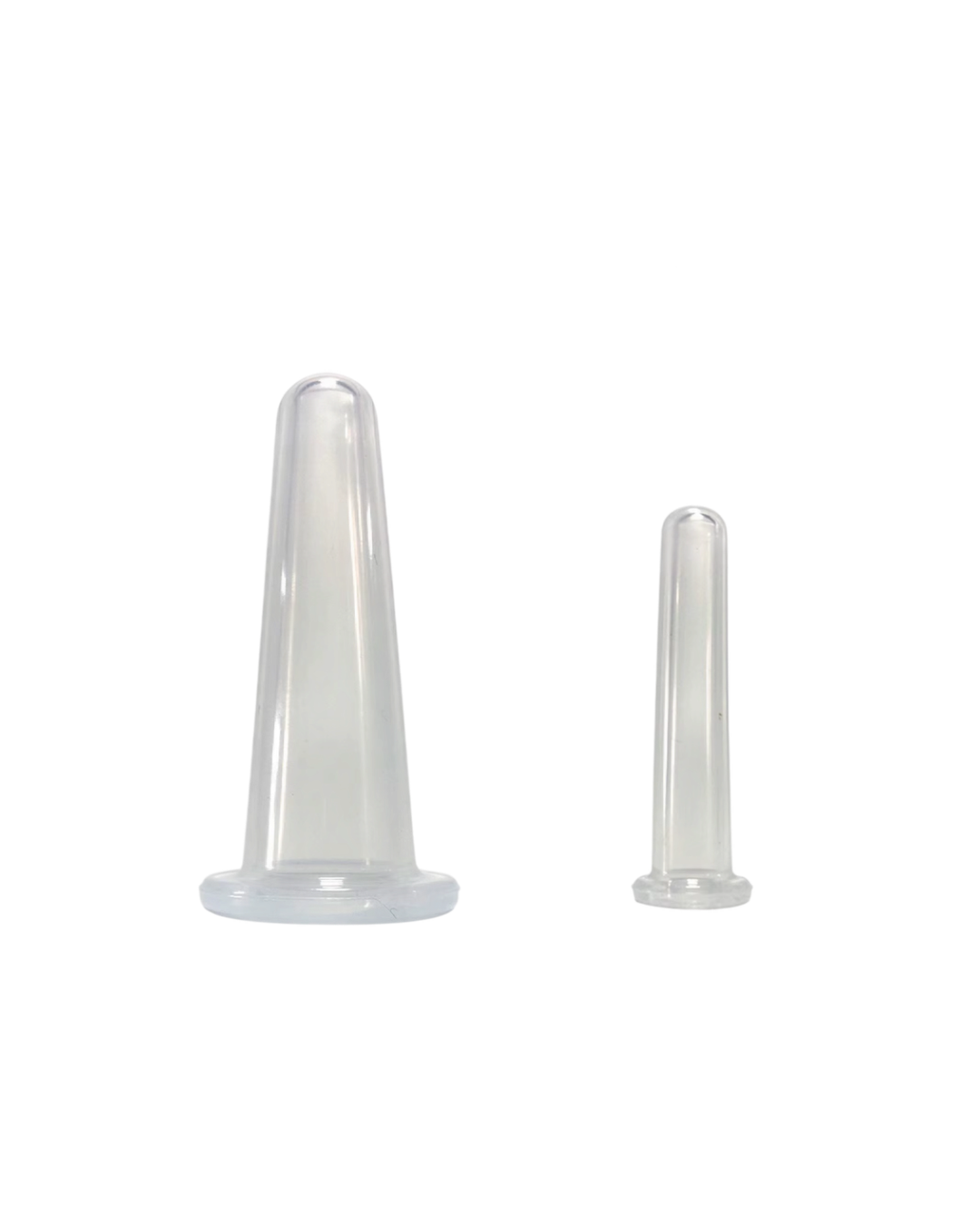 2 facial cups in different sizes on a white background