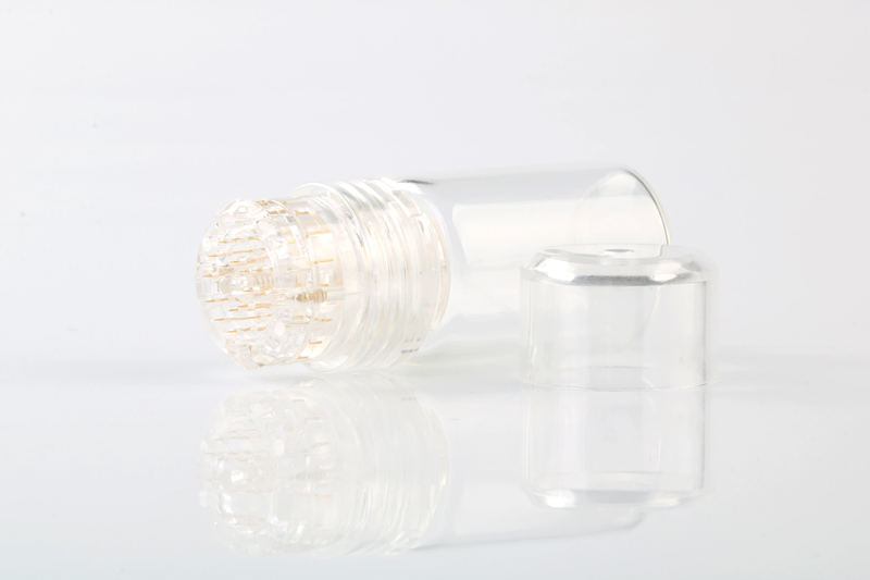 Microneedle Derma Stamp on a white background
