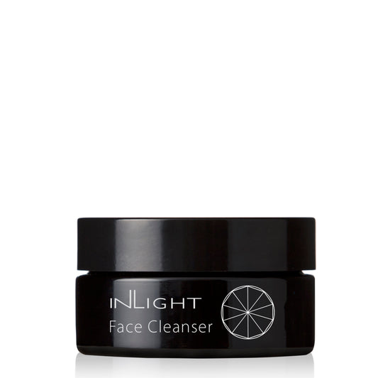 A jar of Inlight Face Cleanser