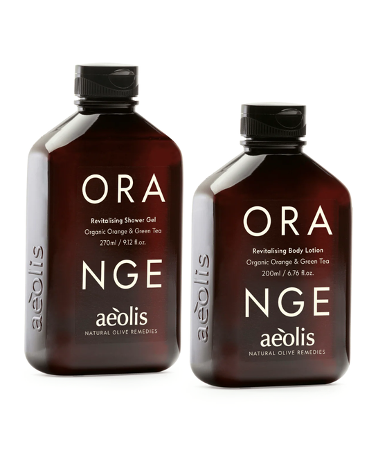 Revitalising Shower Gel & Body Lotion | ORANGE