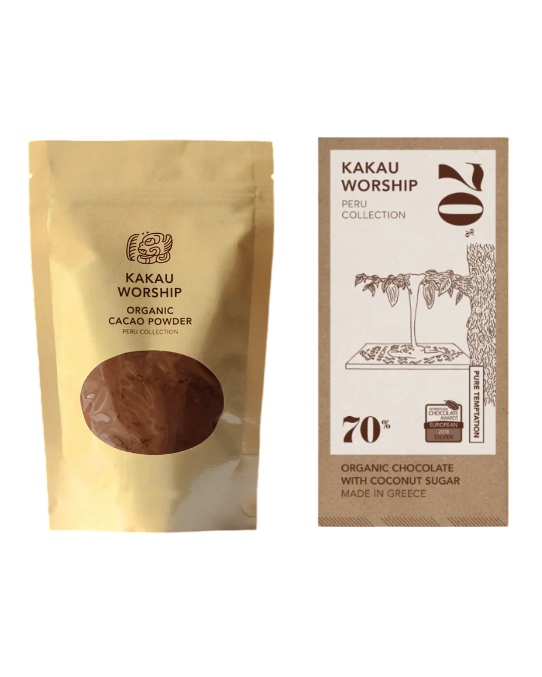 Two Kakau Worship products on a white background