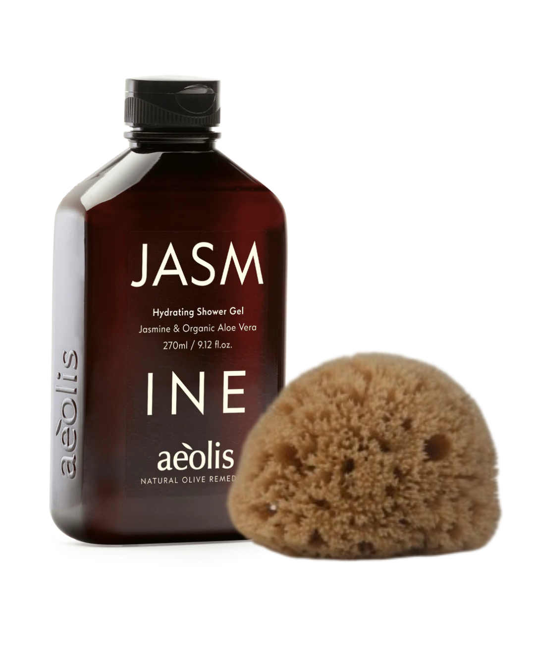 Kalymnos Honeycomb Sponge Ritual | Natural Sponge & Jasmine Shower Gel
