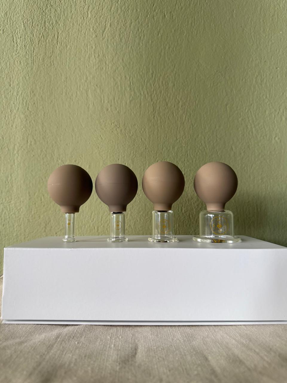 The Sculpting Glass Cups | 4-Piece Set for Face and Body