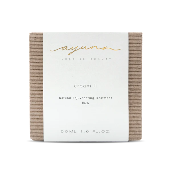 Ayuna cream II packaging on a white background