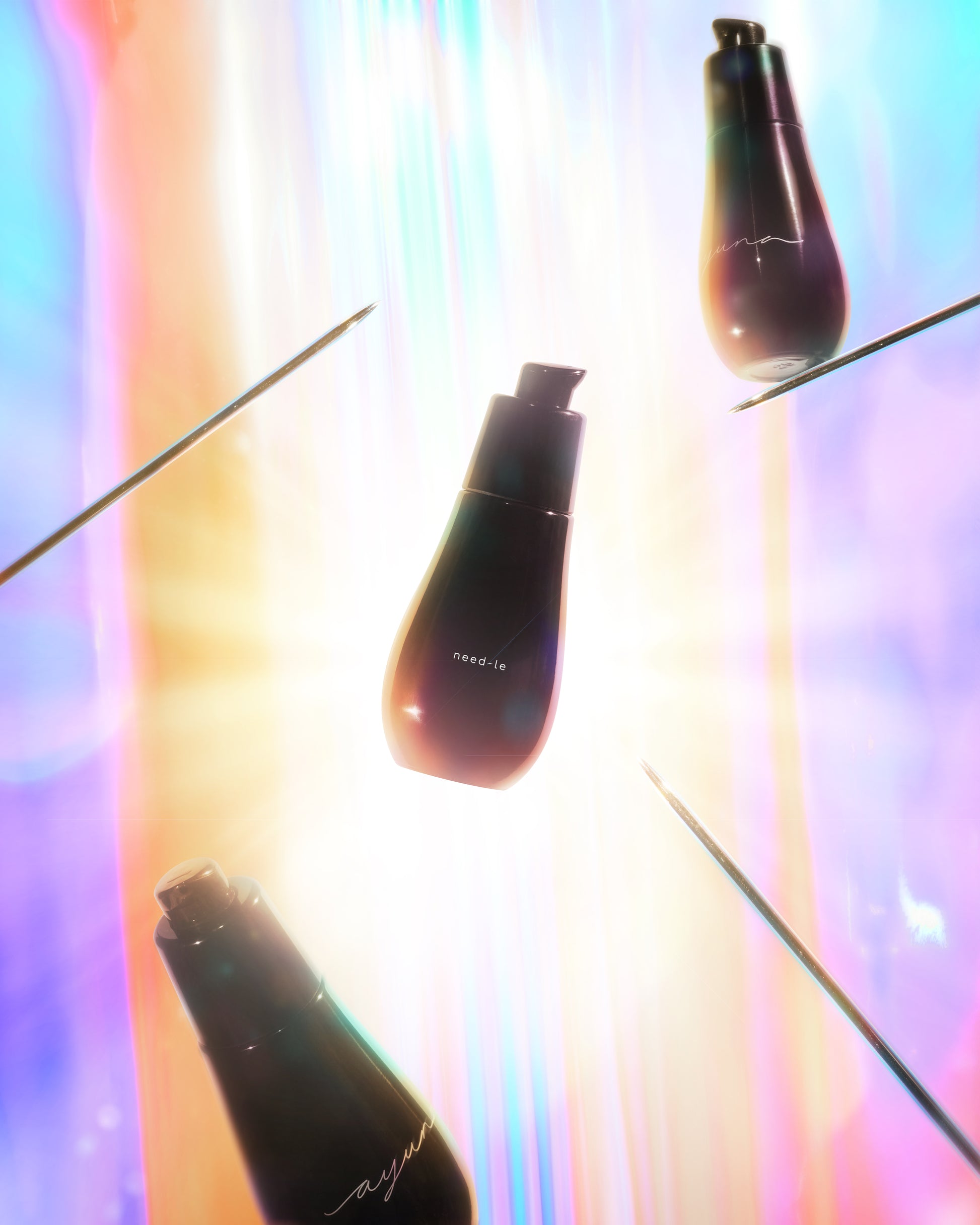 3 bottles of the ayuna need-le