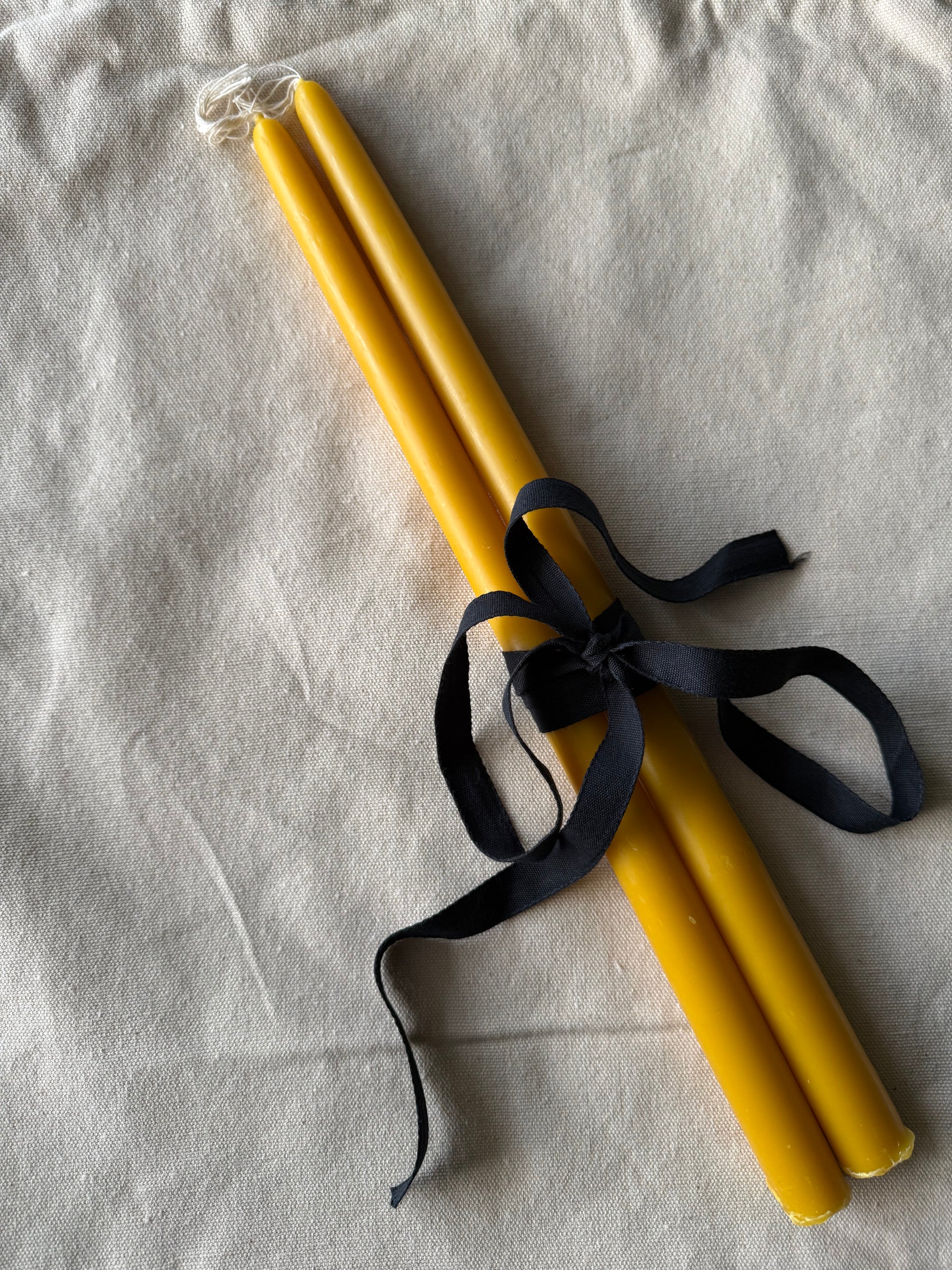 natural beeswax candles clean burning candle set large 