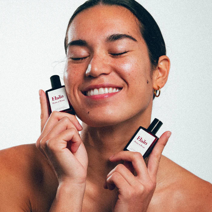 Elaio Peau à Peau perfume oil roll-on bottles