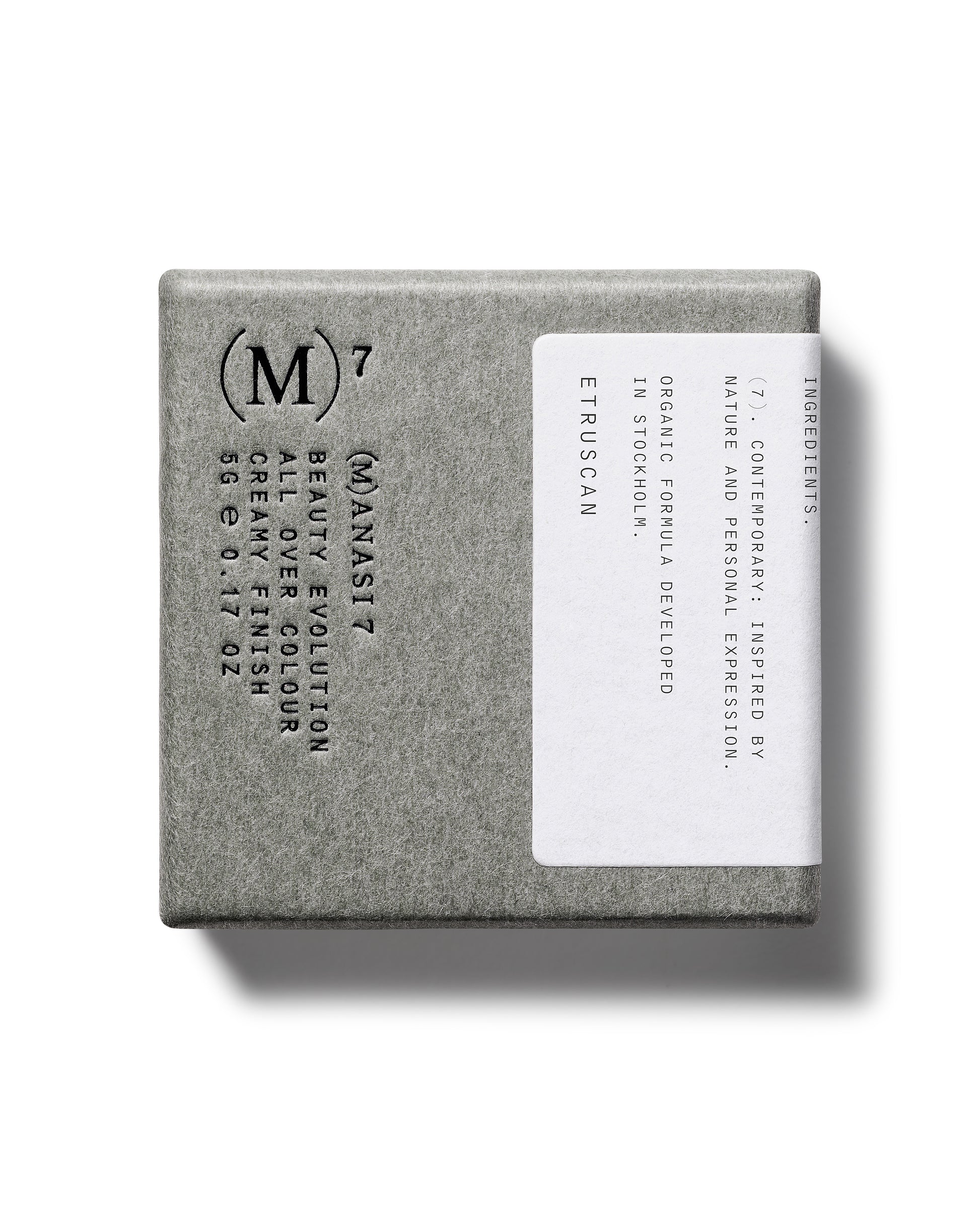 Manasi 7 Etruscan All over Colour product packaging on a white background