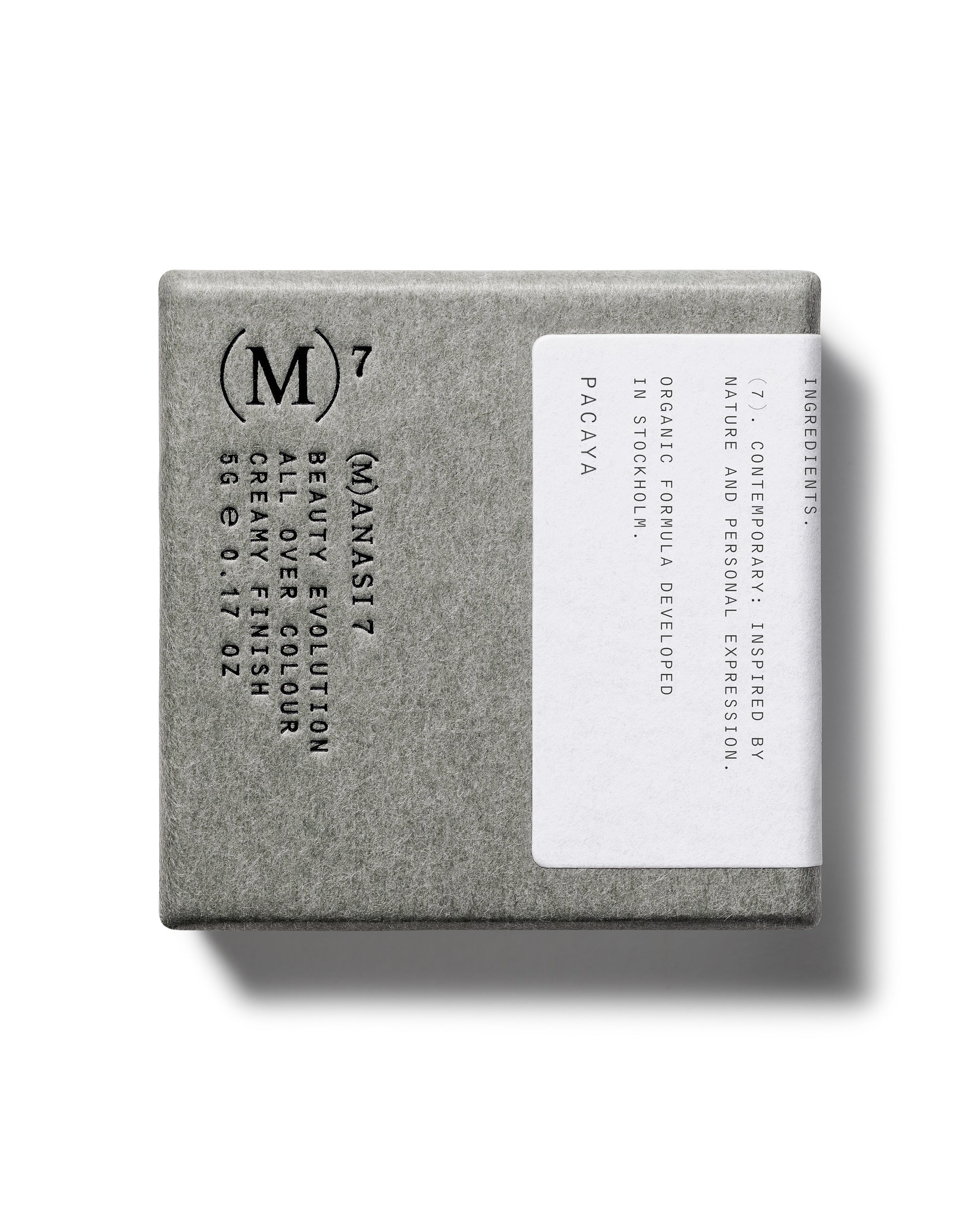 Manasi 7 Pacaya All over Colour product packaging on a white background