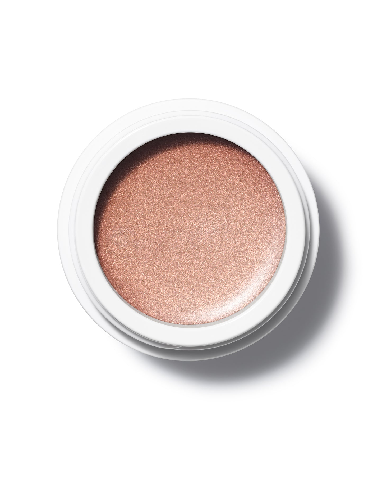 The Manasi 7 Bronzelighter in the shade roseate in a small round container on a white background