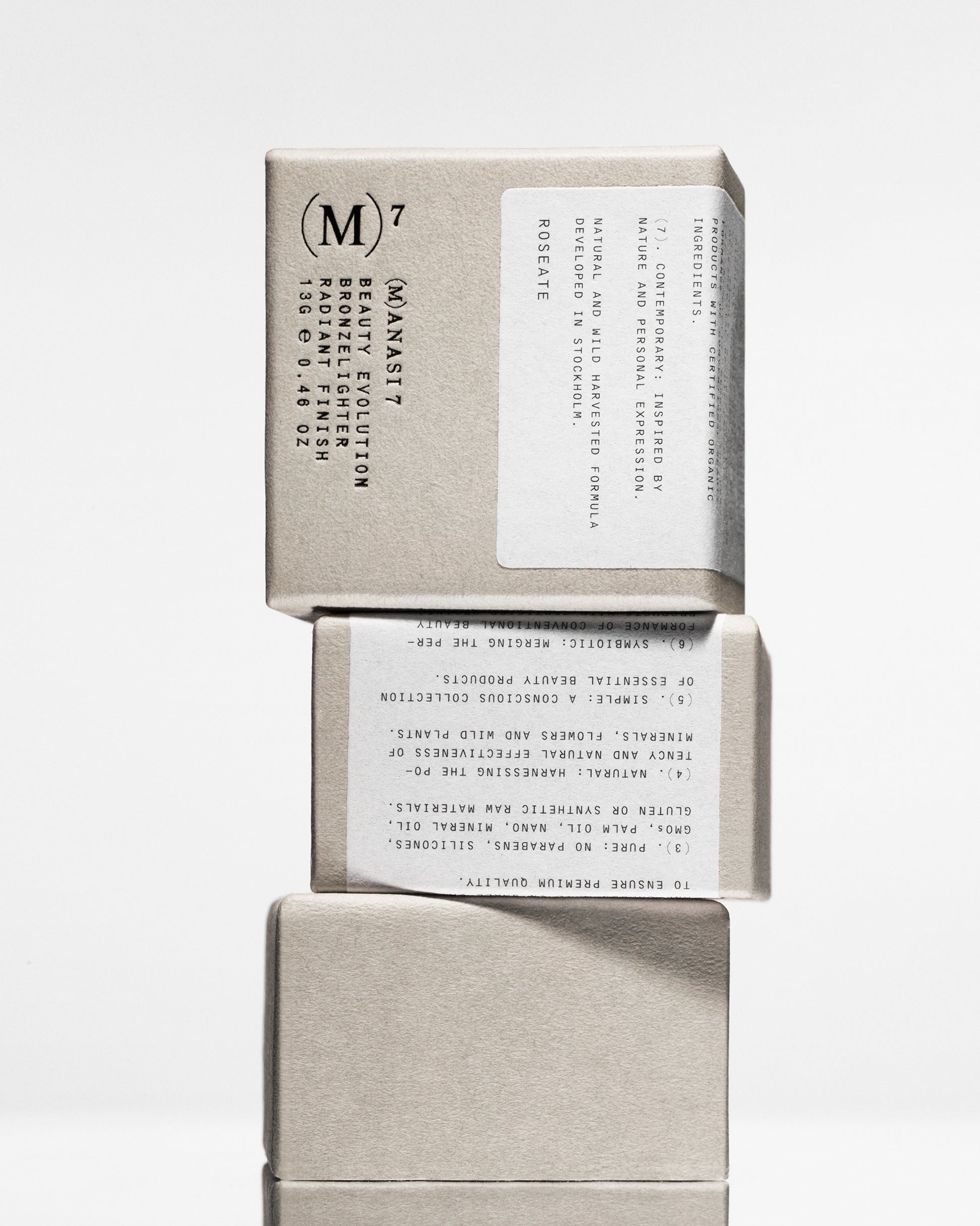 4  Manasi 7 Bronzelighter in the shade Roseate product packaging on a white background