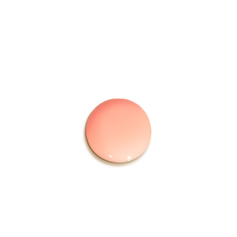 Round pink drop of nectar lip & eye by ayuna on a white background