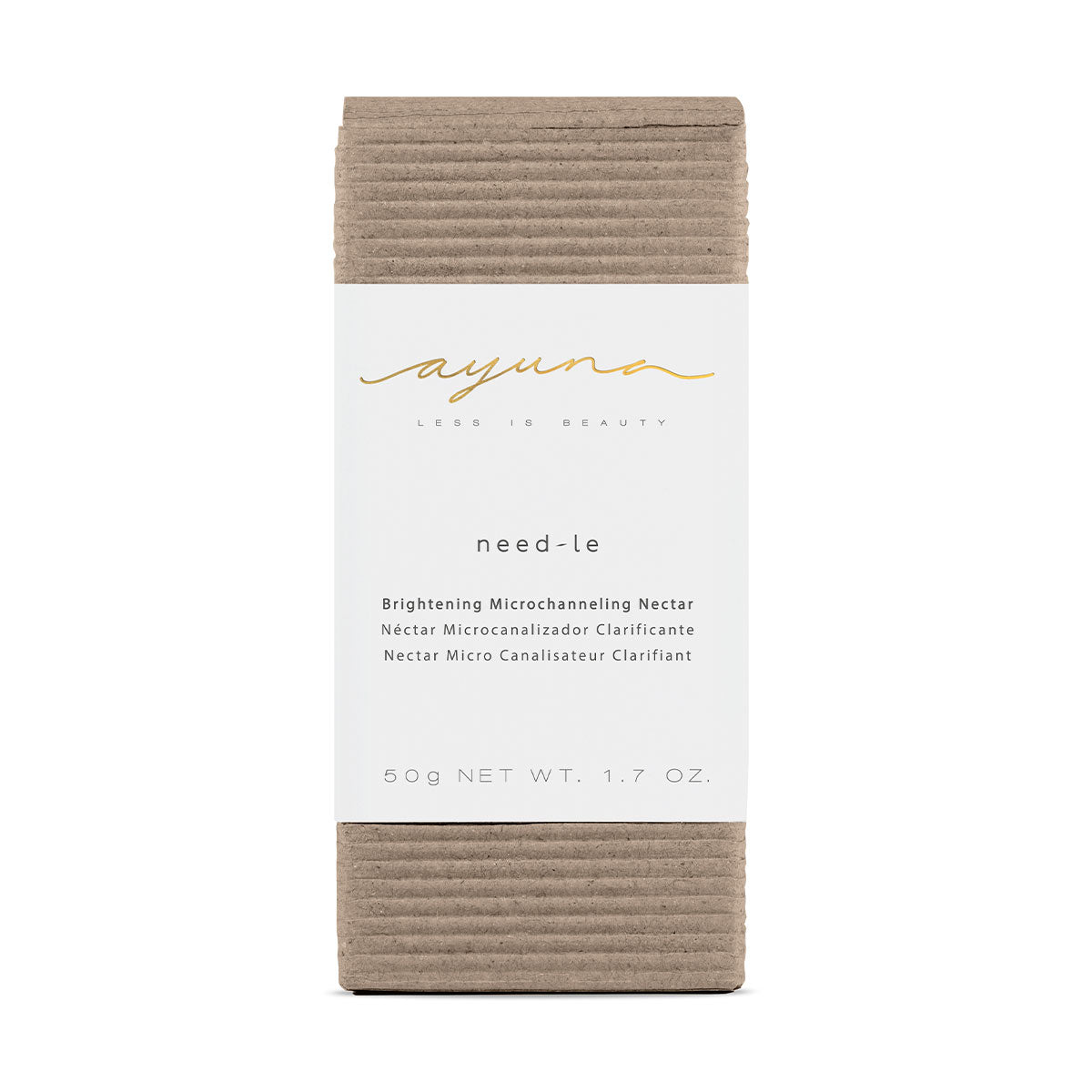 the packaging of the ayuna need-le