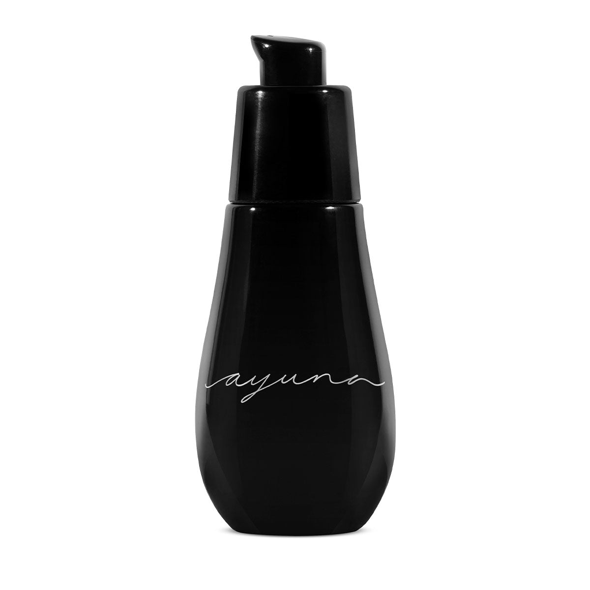 a black bottle of the ayuna need-le