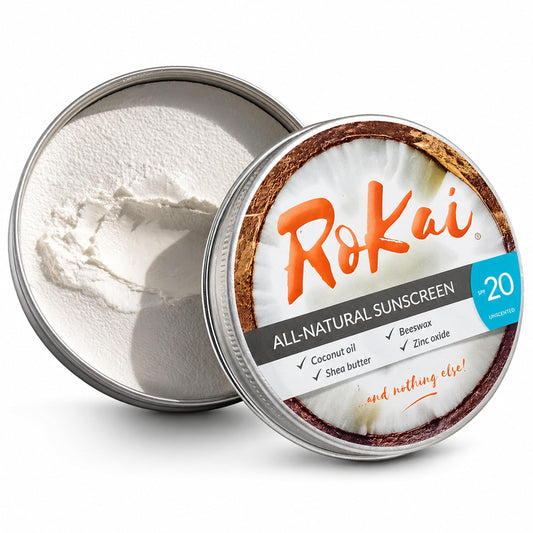 rokai natural sunscreen tub 