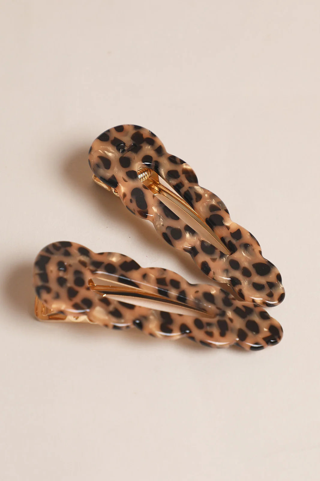 Signature Barrettes - Panthère