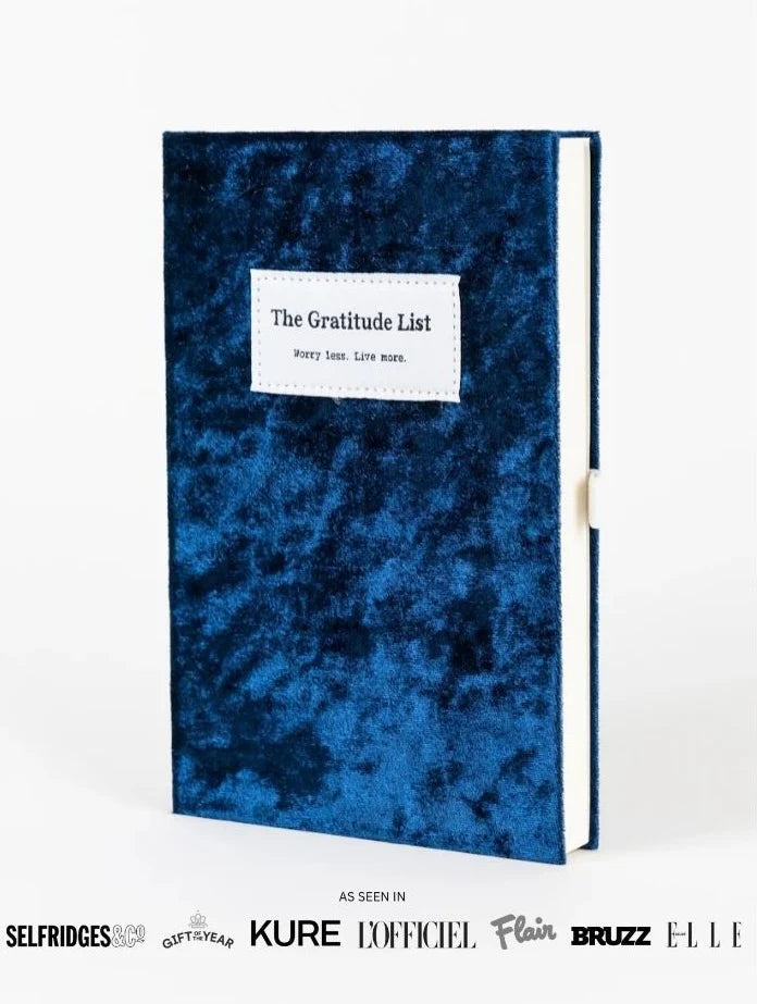 The Gratitude List Journal + Clear Quartz Manifestation Pen